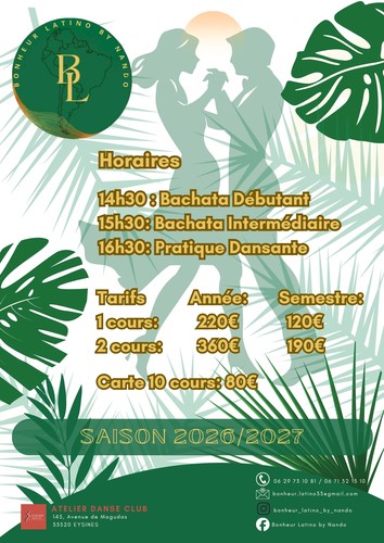 Cours bachata & sociale