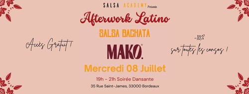 Afterwork Latino Salsa / Bachata