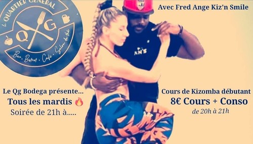 Cours de Kizomba débutant évolutif