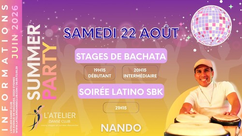 Stages bachata / soirée latino SBK