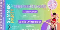 Stages salsa / soirée latino rock