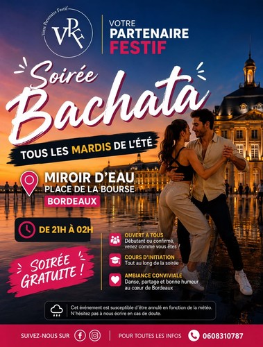 Bachata miroir d'eau
